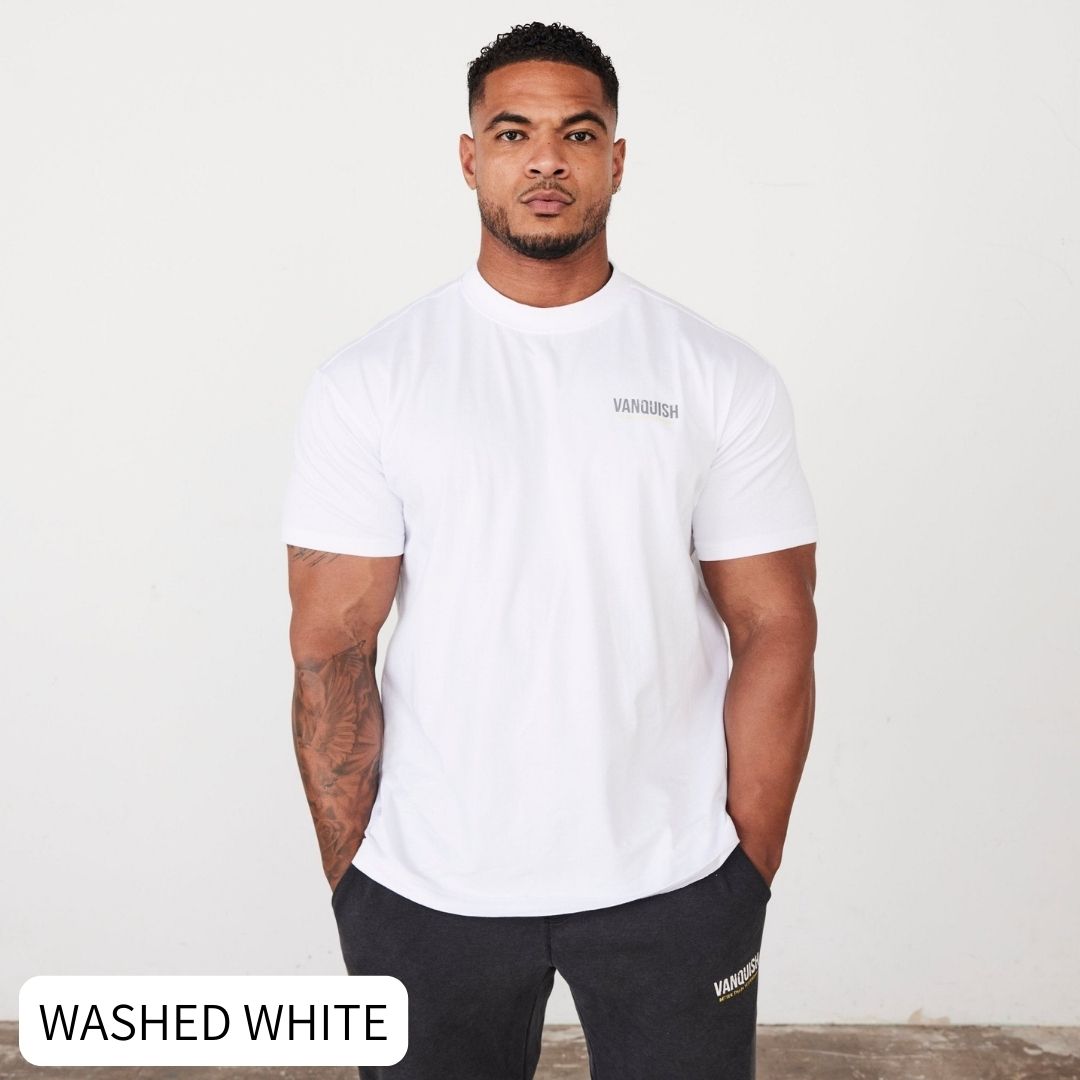 楽天市場】ヴァンキッシュ フィットネス VANQUISH WASHED OVERSIZED T
