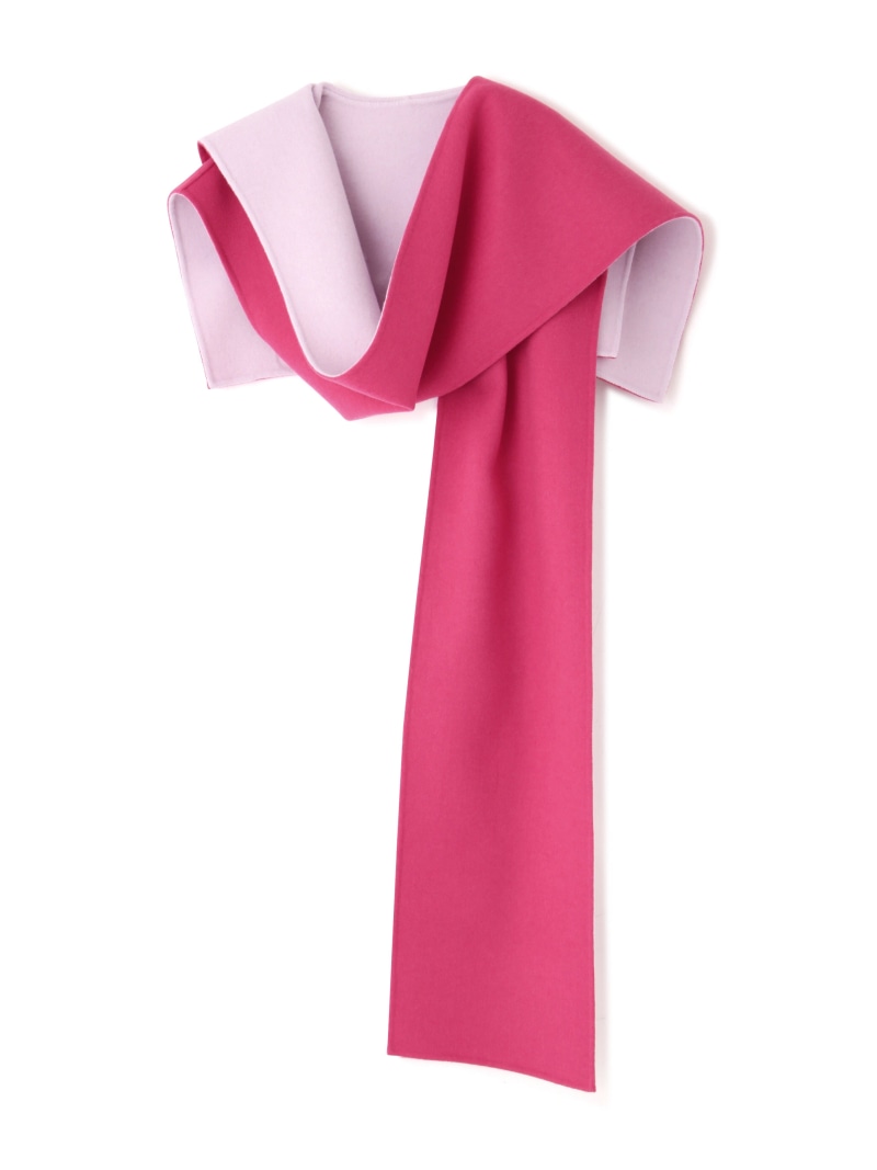 楽天市場】【SALE／60%OFF】カシミヤ混 2TONE リバーフードストール