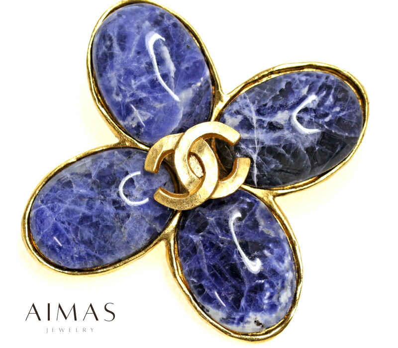 楽天市場】【ｾｰﾙ】【CHANEL】シャネル ココマーク ブローチ メタル