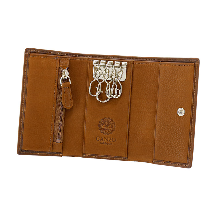 楽天市場】【GANZO】 BABY CALF ベビーカーフ ウォレットキーケース