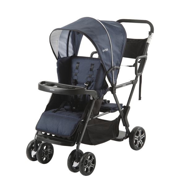 楽天市場】【カトージ】ベビーカー 二人でゴー（ネイビー） 41911