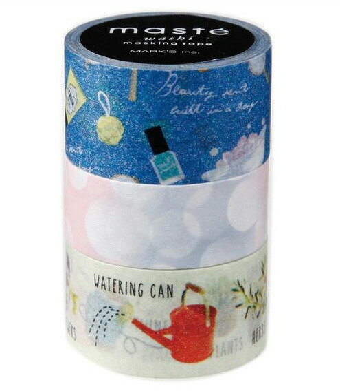 楽天市場】【Marksマステ】マークスマスキングテープ3巻セット