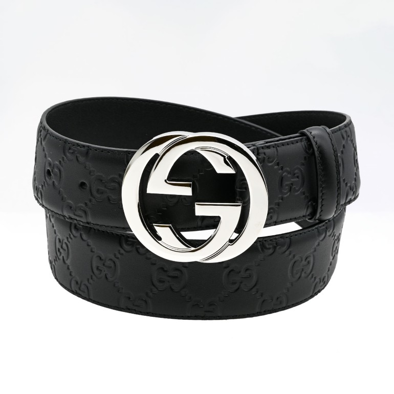 楽天市場】グッチ gucci インターロッキングgバックル レザー ベルトの通販