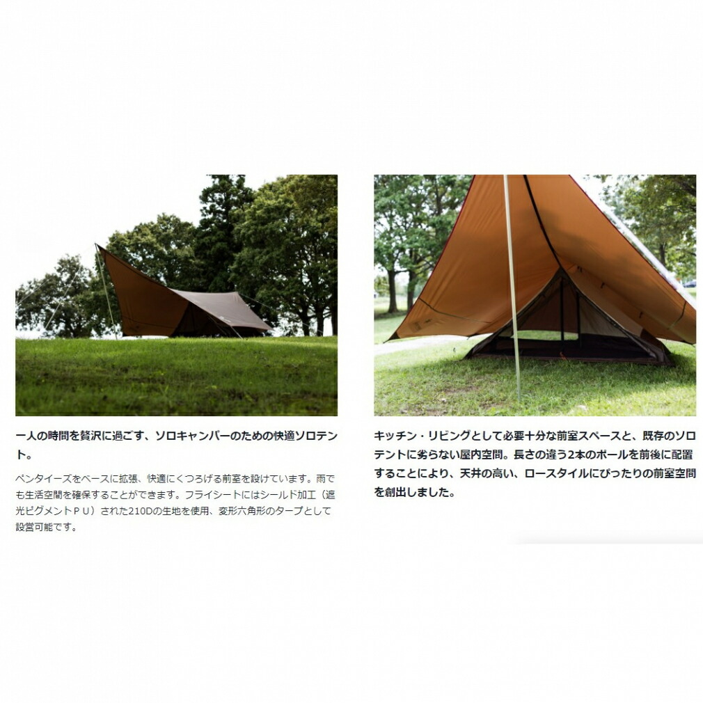 楽天市場】スノーピーク ヘキサイーズ 1 SDI-101 キャンプ ドーム