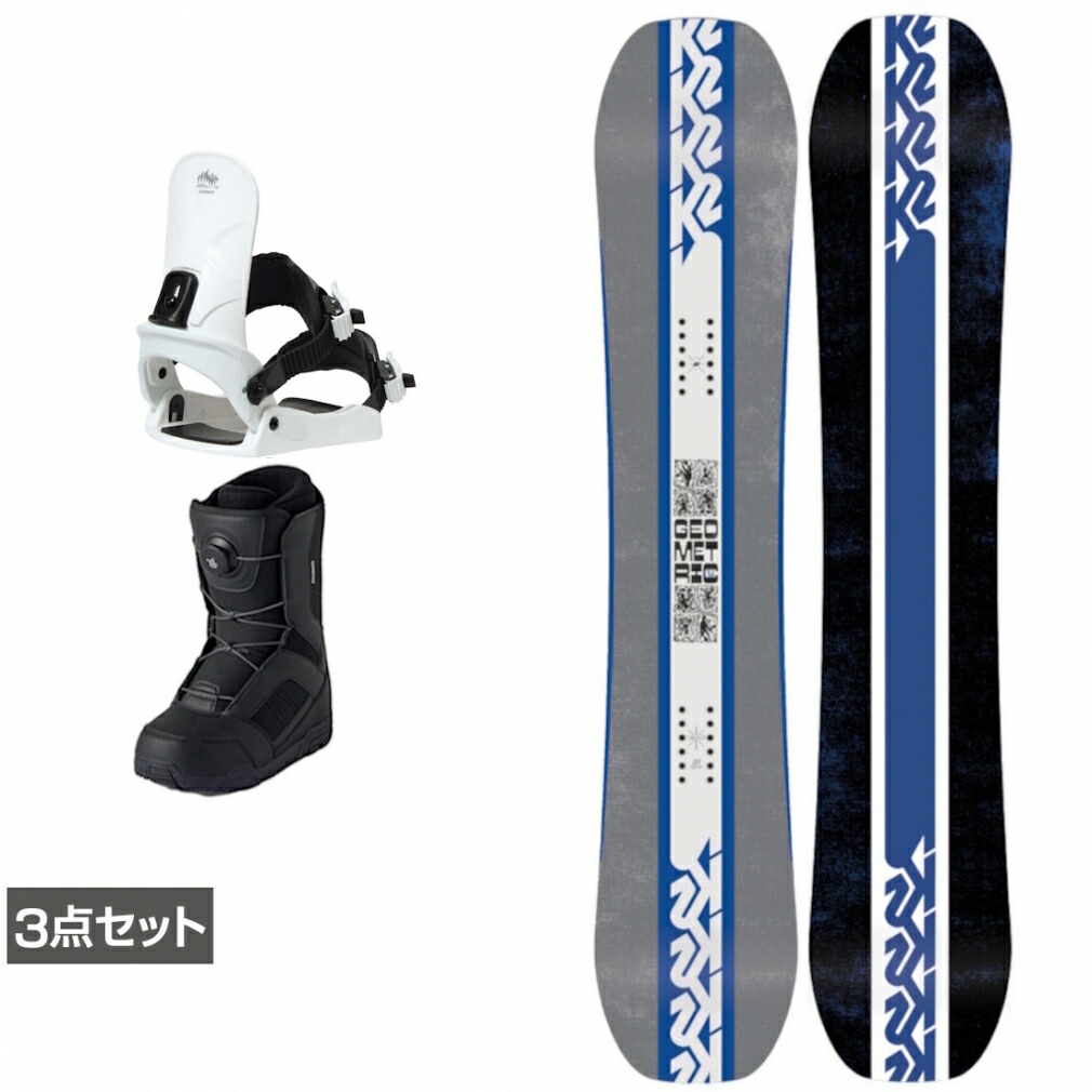 楽天市場】スノーボード 3点セット k2の通販