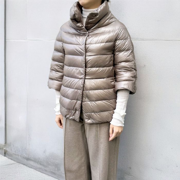 楽天市場】ヘルノ ダウン レディース 七分袖の通販