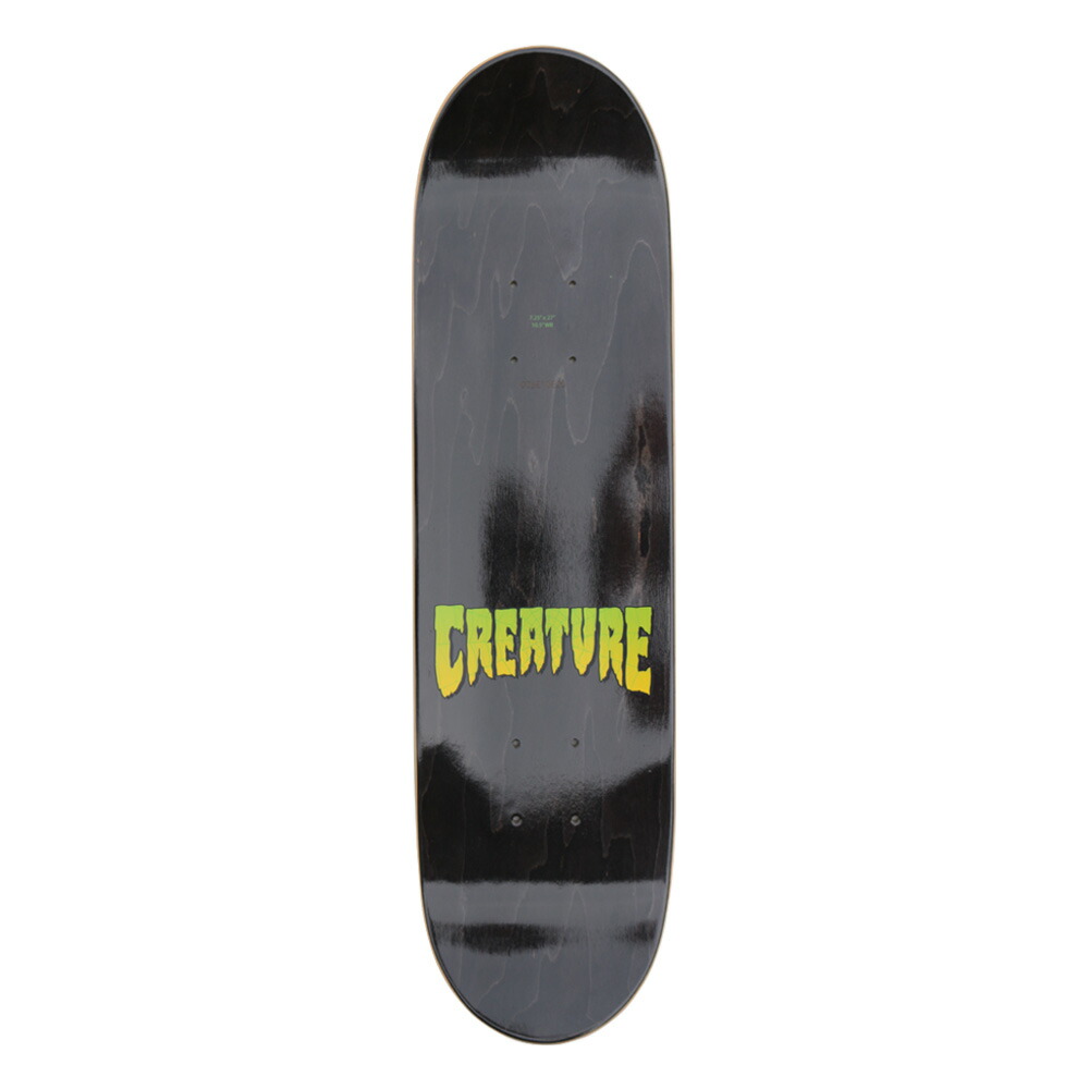 楽天市場】クリーチャー CREATUREスケボー デッキ 7.25 FIRE WEB TEAM