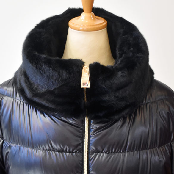 楽天市場】ヘルノ（HERNO）フェイクファー コンビダウン(hn007