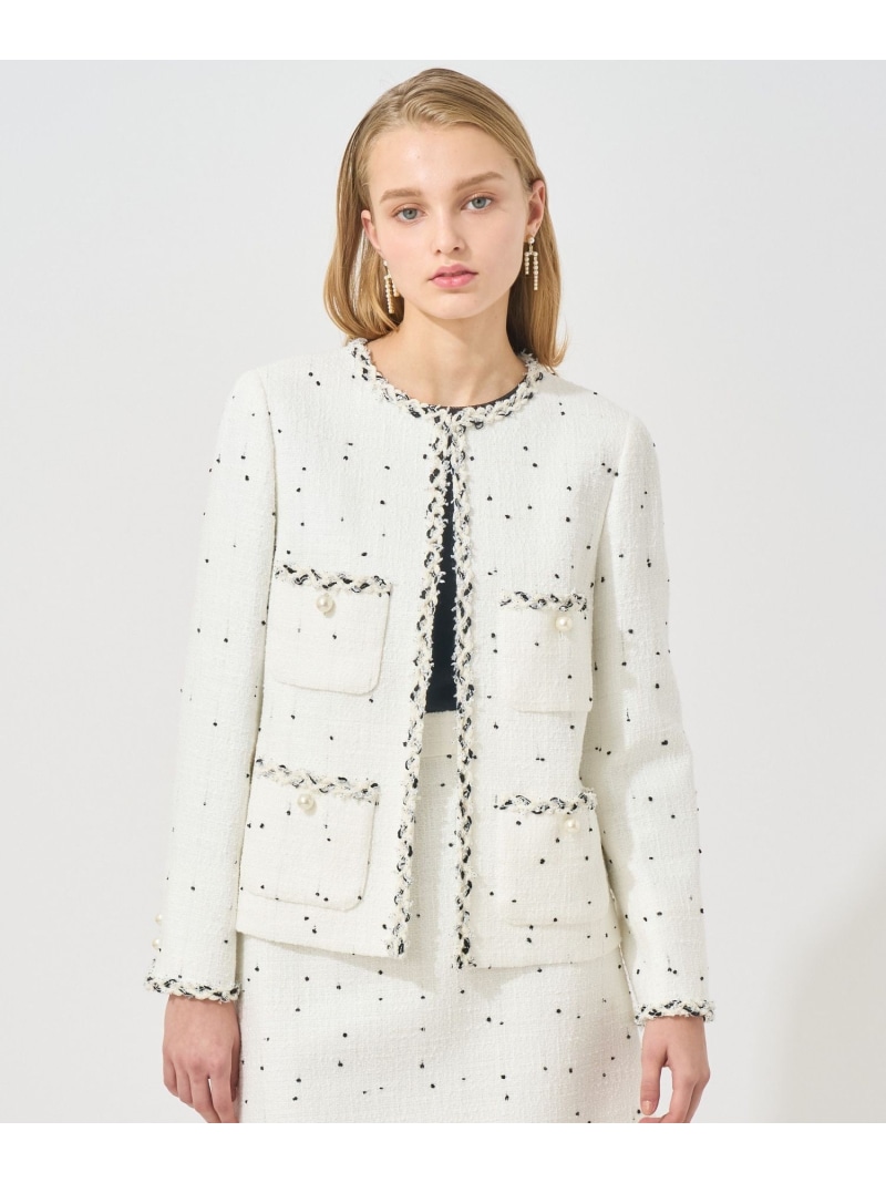 楽天市場】【SALE／30%OFF】【Eternal Line 2025】ミニドットツイード