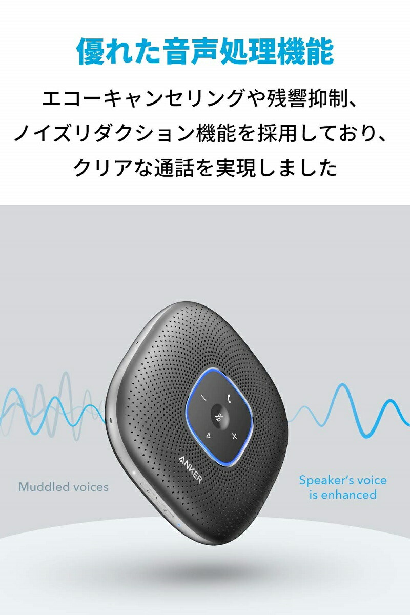 楽天市場】【25%OFFクーポン 3/11まで】Anker PowerConf (会議用