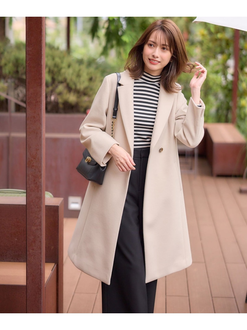 楽天市場】【SALE／50%OFF】ウールライクレディ チェスターコート ANY