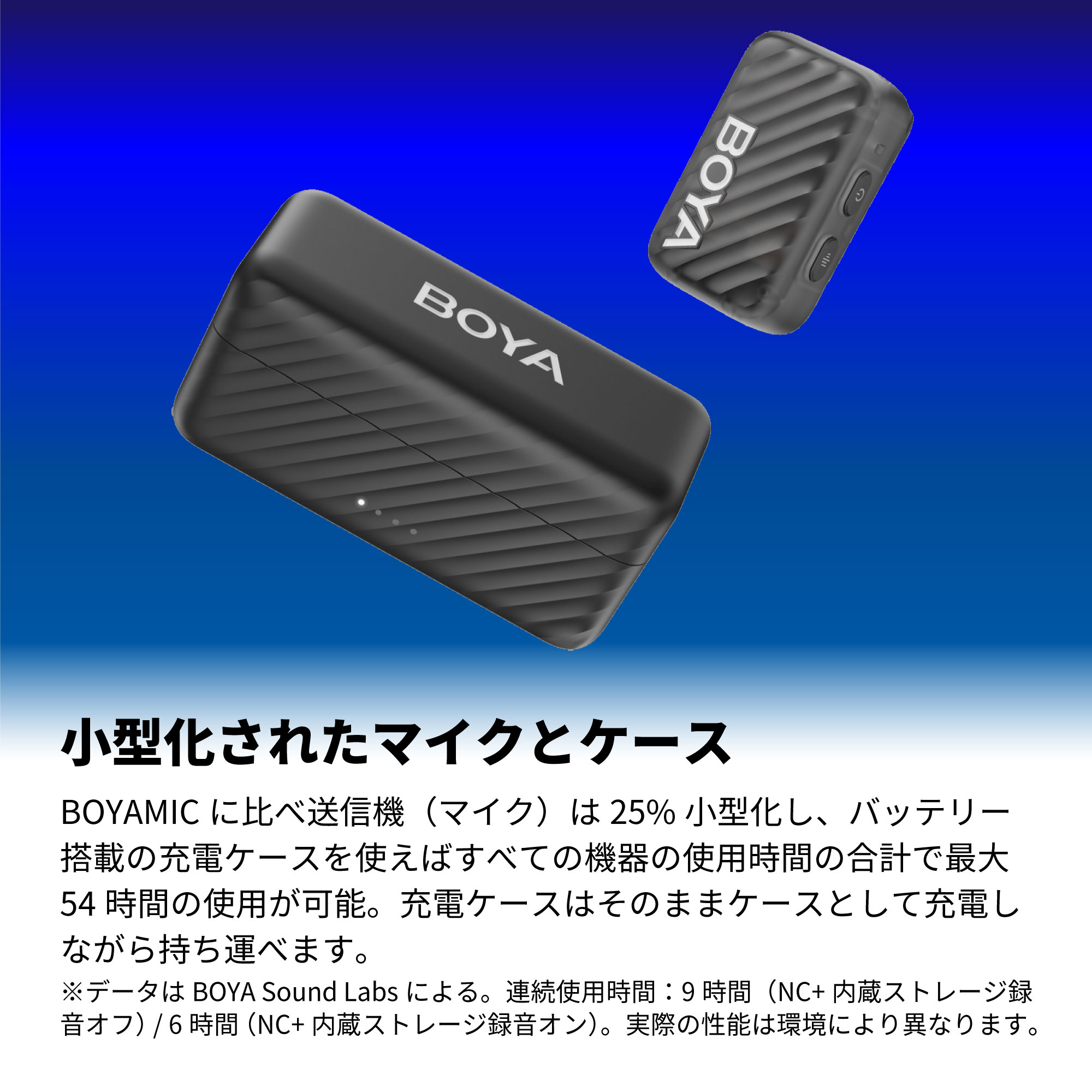 楽天市場】【正規販売店】BOYA ワイヤレスマイク BOYAMIC 2