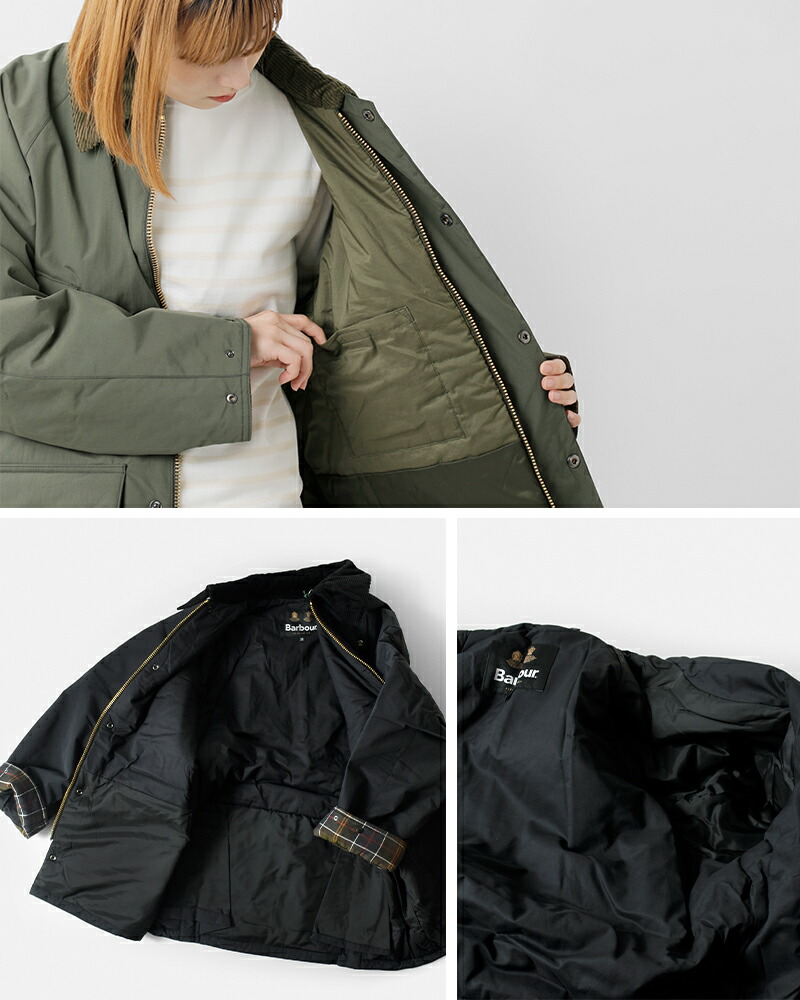 楽天市場】Barbour バブアー ビデイル パデッド カジュアル ジャケット