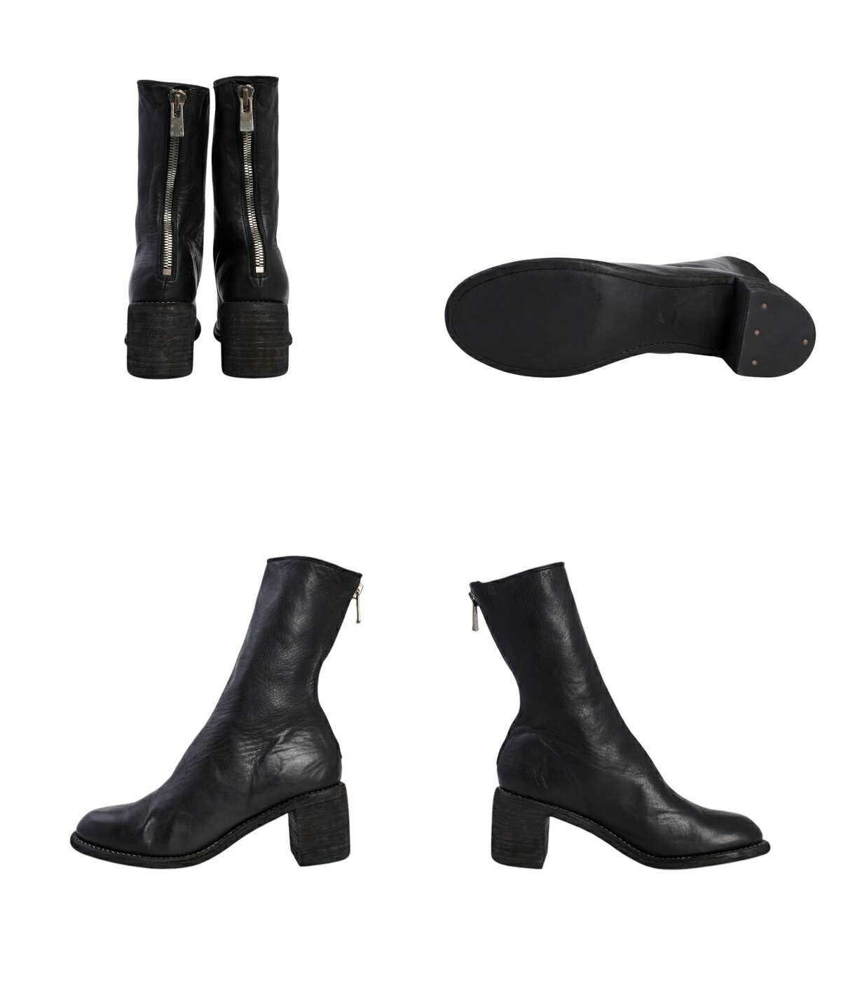 楽天市場】[P5倍]GUIDI : [レディース]HIGH HEEL BOOTS-SOFT HORSE