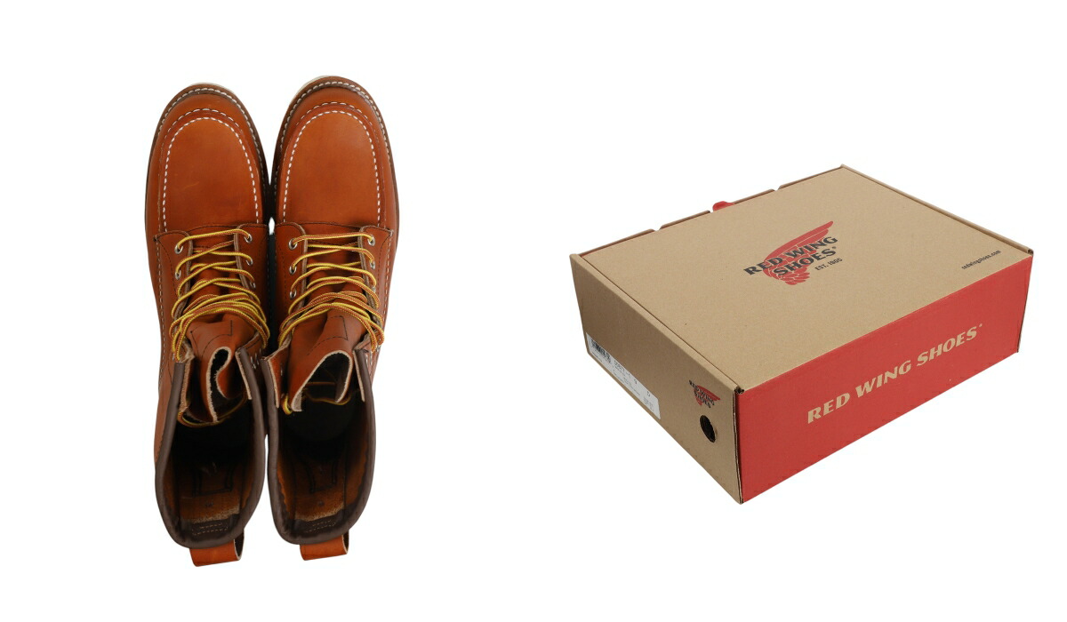 楽天市場】[送料無料]RED WING : 8-INCH CLASSIC MOC : 877[STD][D