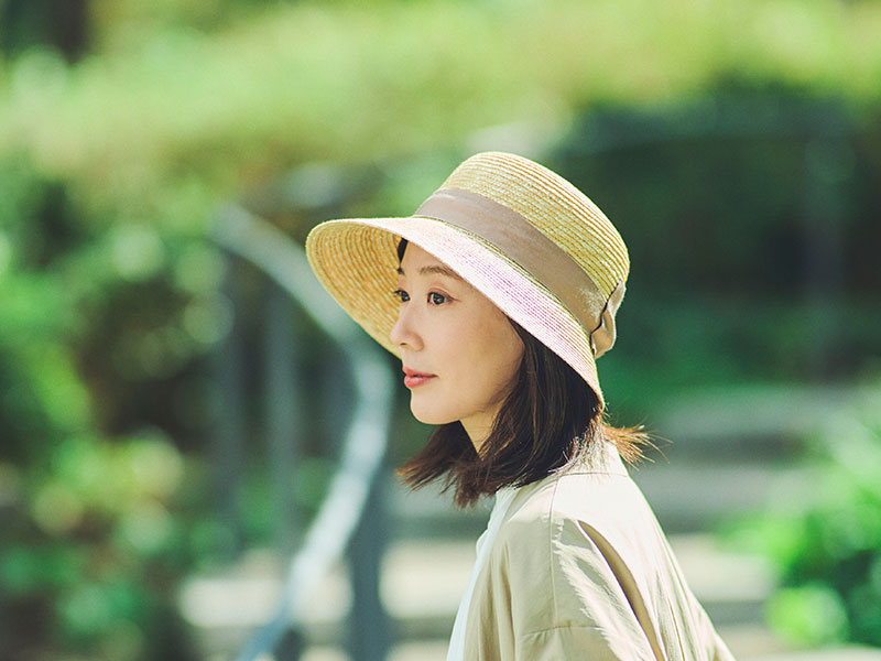 楽天市場】麦わら帽子 田中帽子店 Olivia(オリビア)女優帽 リボン