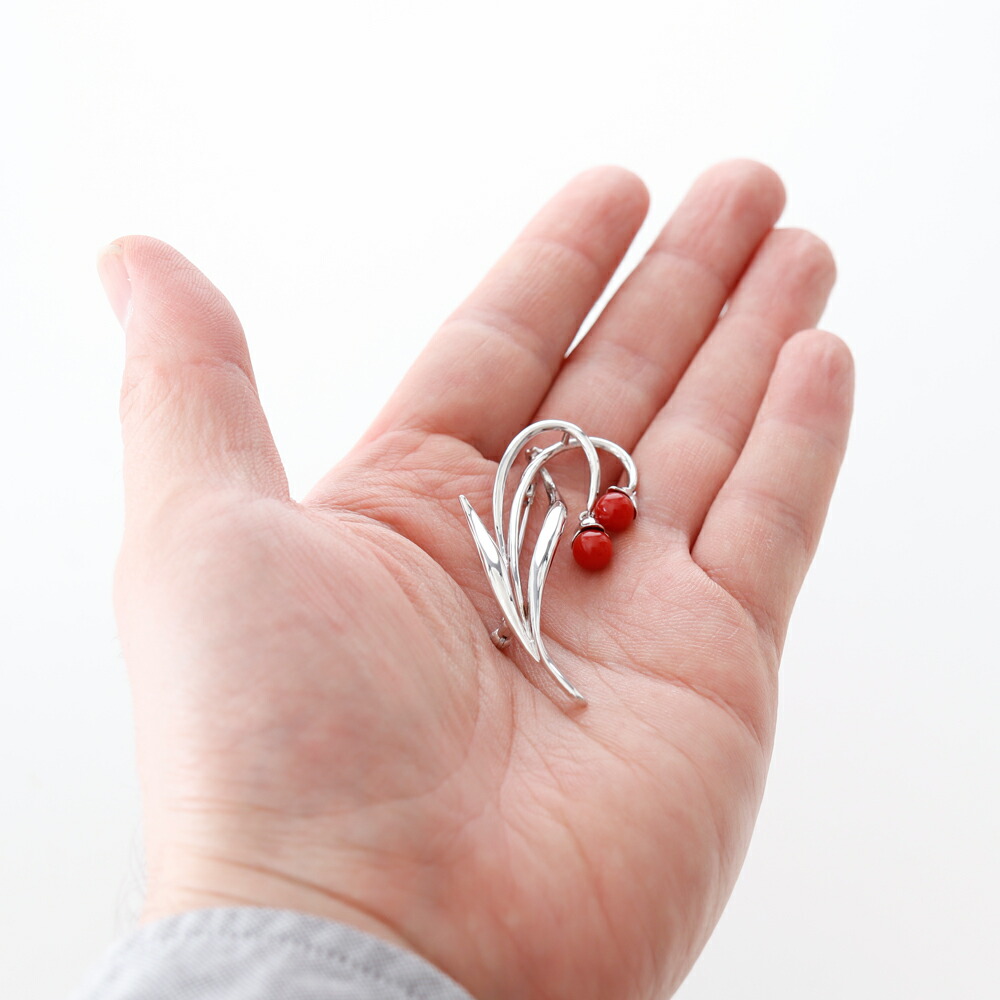 楽天市場】≪1年保証付き≫ 赤珊瑚6ミリ玉シルバー 上品 希少 貴重