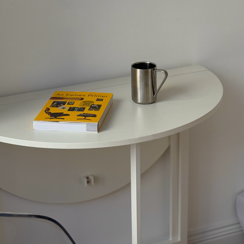 楽天市場】ラウンド 折り畳みテーブル 80cm ホワイト【ART OF BLACK