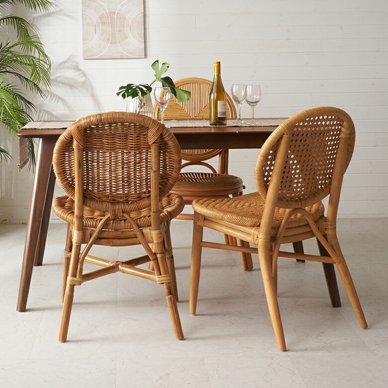 楽天市場】【SALE期間限定10%OFF】 ラタンチェア ダイニング チェア