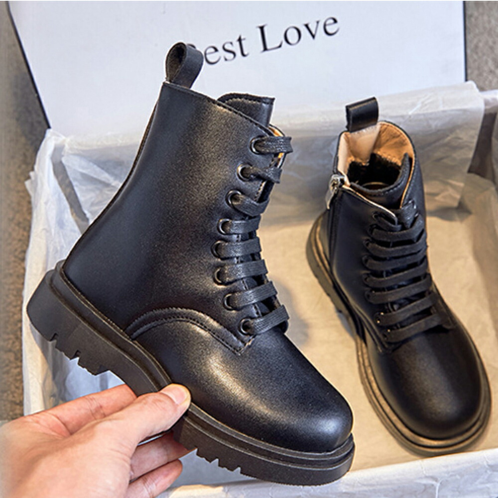 楽天市場】ブーツ キッズ 通販 レースアップ 編み上げ ショートブーツ