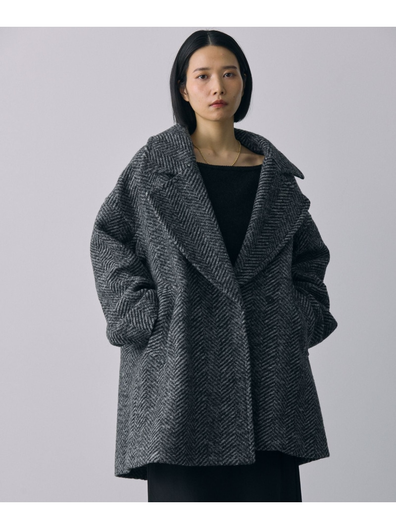 楽天市場】【SALE／30%OFF】ヘリンボーンミドルコート BABYLONE