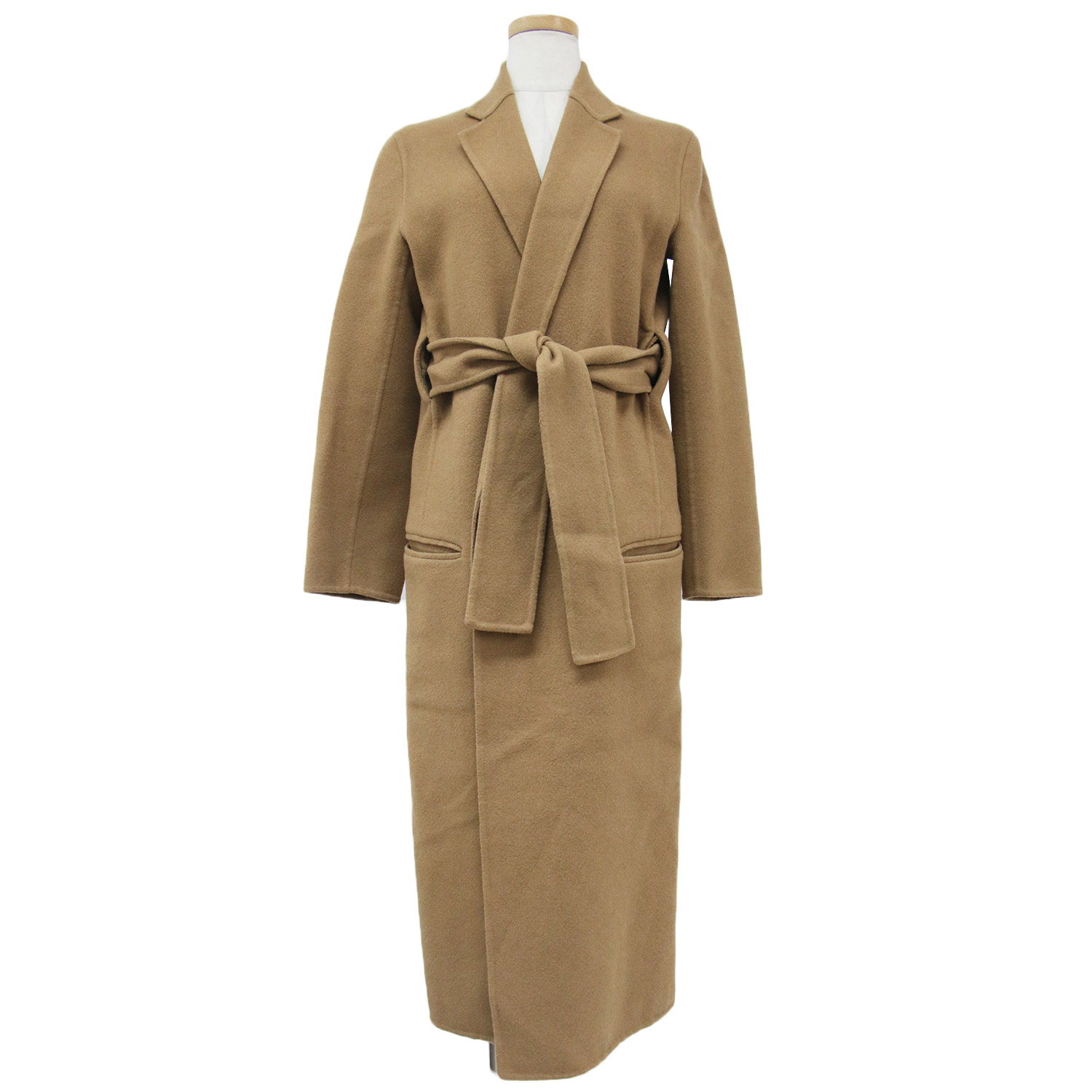 楽天市場】CELINE セリーヌ コート ロング カシミヤ キャメル 34(XS