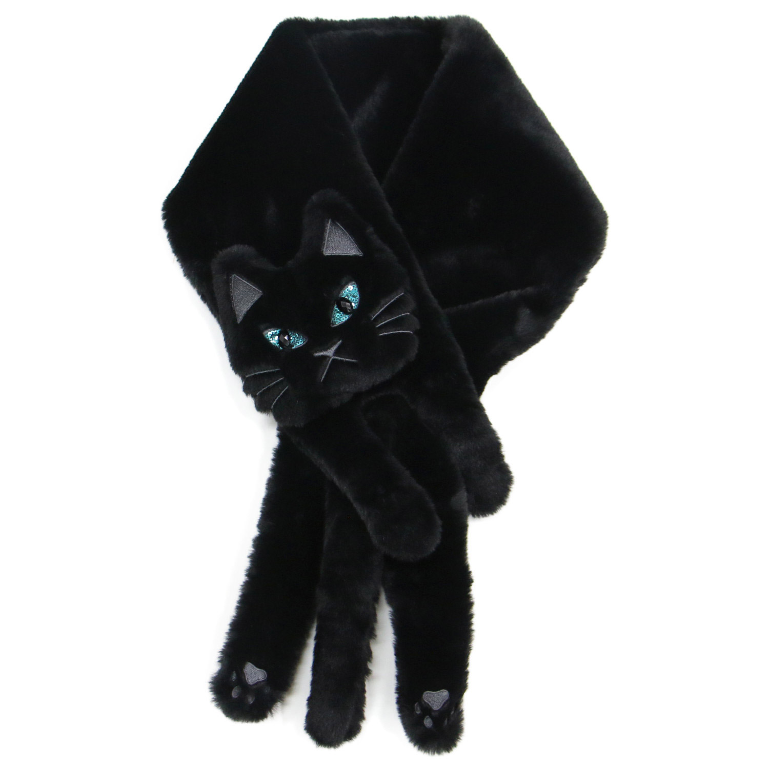 楽天市場】mmts マミタス マフラー ティペット 23秋冬 ブラック 黒 猫