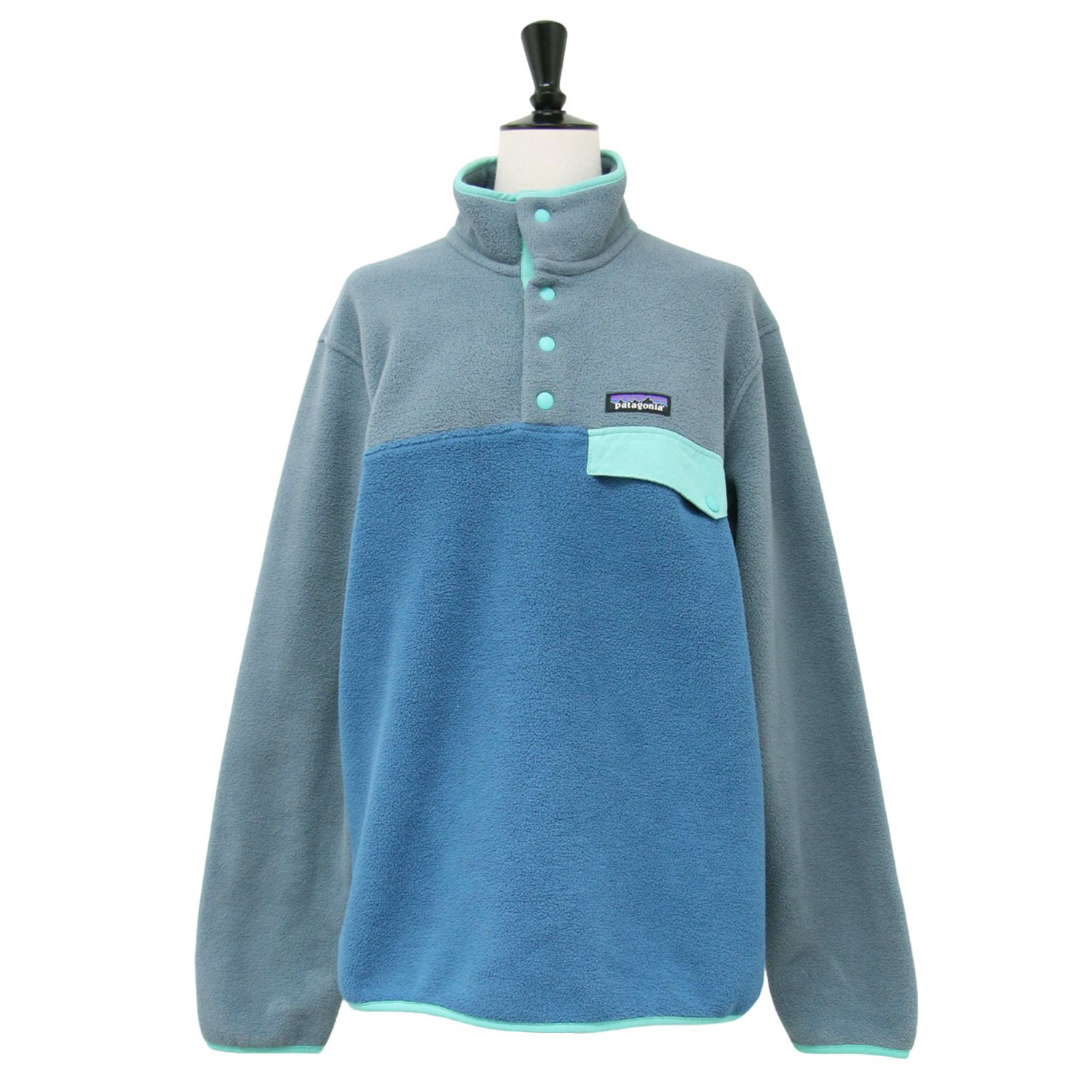 楽天市場】Patagonia パタゴニア フリース グレー ブルー サイズ:XS