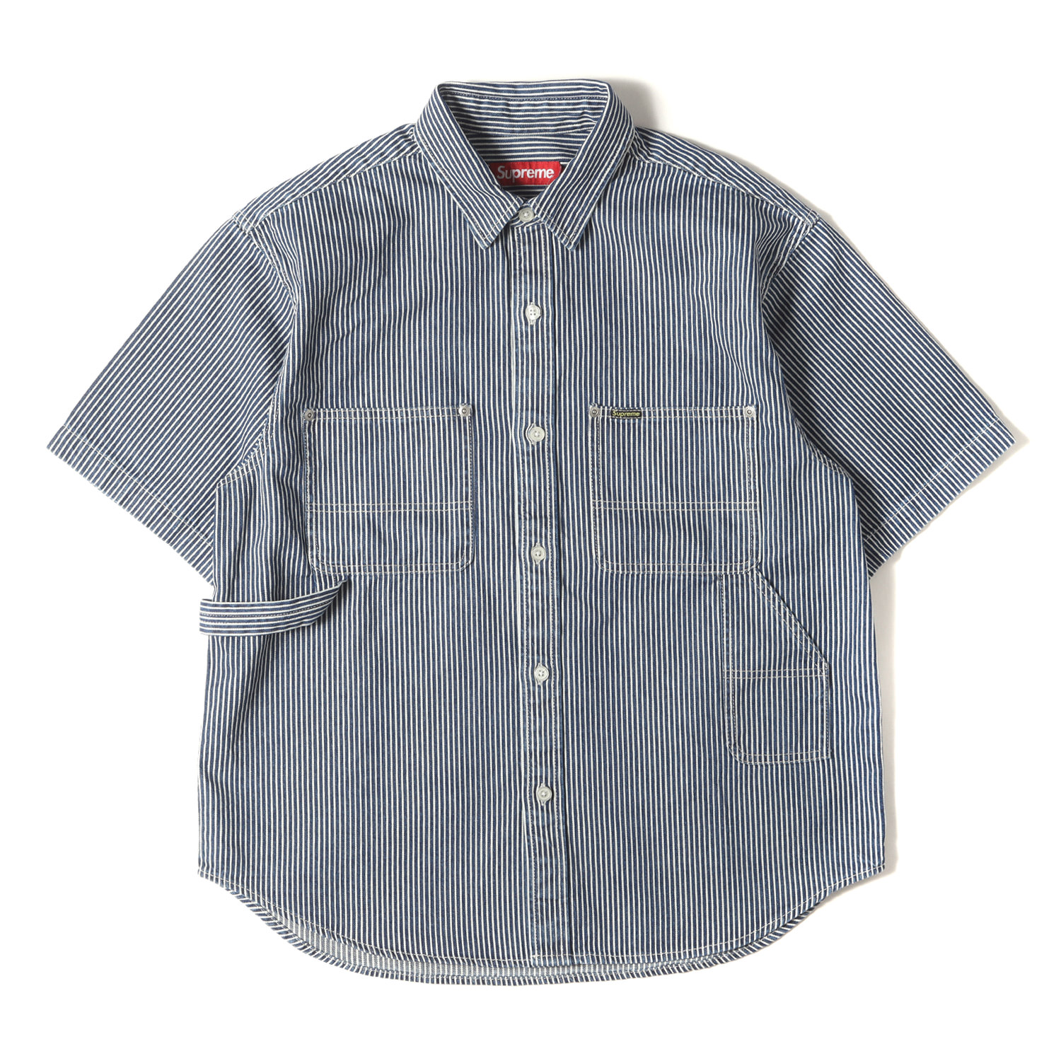 楽天市場】Supreme Loose Fit S/S Denim Painter Shirtの通販