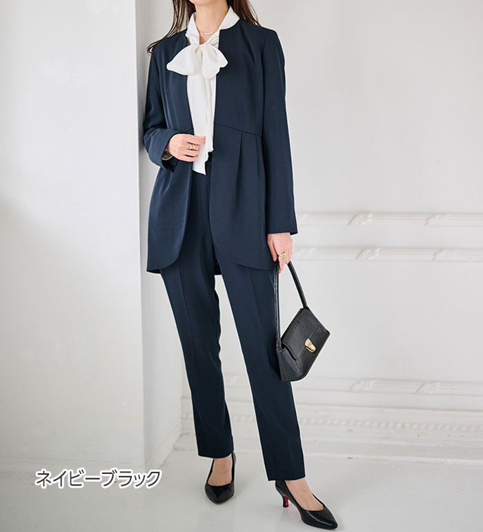 楽天市場】【期間限定：10990円→8790円！】パンツスーツ ＜2点セット