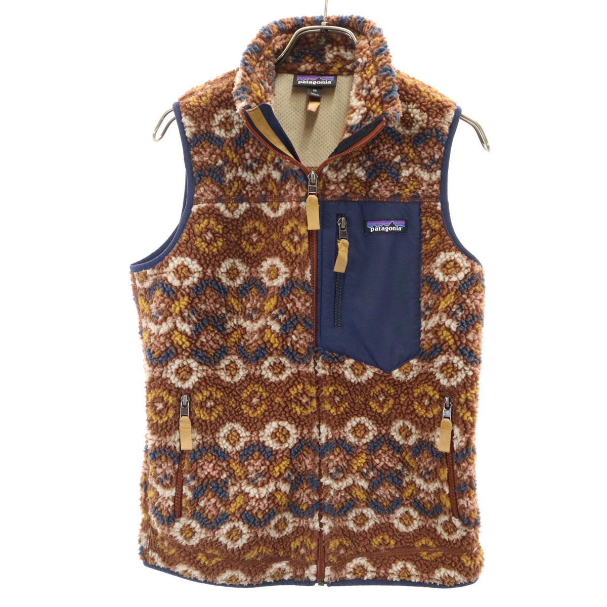 楽天市場】フリース ベスト パタゴニア（カラーブラウン）の通販