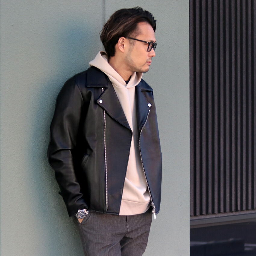 楽天市場】Benshuna オリジナル レザージャケット TYPE: ダブル