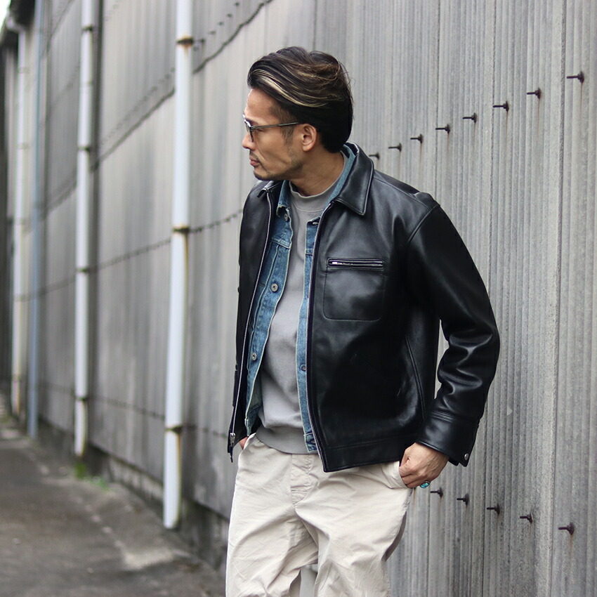 楽天市場】【ポイント10倍】 Schott ショット レザートラッカー