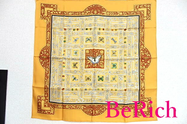 楽天市場】エルメス HERMES カレ スカーフ joyaux de LETE 夏の宝石 蝶