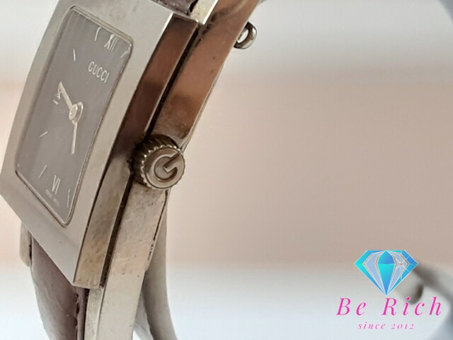 楽天市場】グッチ GUCCI レディース 腕時計 7900L スクエア 黒