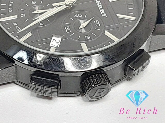 楽天市場】バーバリー BURBERRY ヘリテージ クロノグラフ メンズ