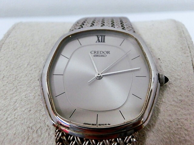 楽天市場】セイコー クレドール 5931-5230 SS クォーツ メンズ 腕時計
