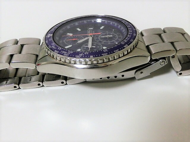 楽天市場】セイコー パイロット 7T92-0CF0 メンズ 腕時計 クロノグラフ