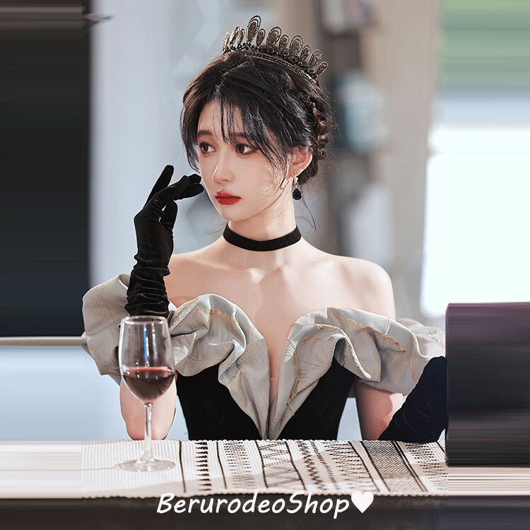 楽天市場】イブニングドレス オフショルダー 発表会ドレス ロング