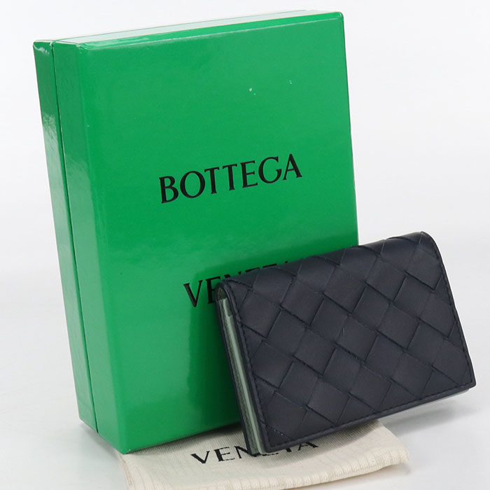 楽天市場】ボッテガベネタ 名刺入れ（カラーネイビー）（名刺入れ