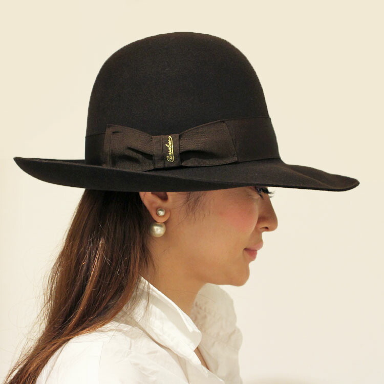 楽天市場】Borsalino(ボルサリーノ)4BO 24112/212993 ワイドブリム