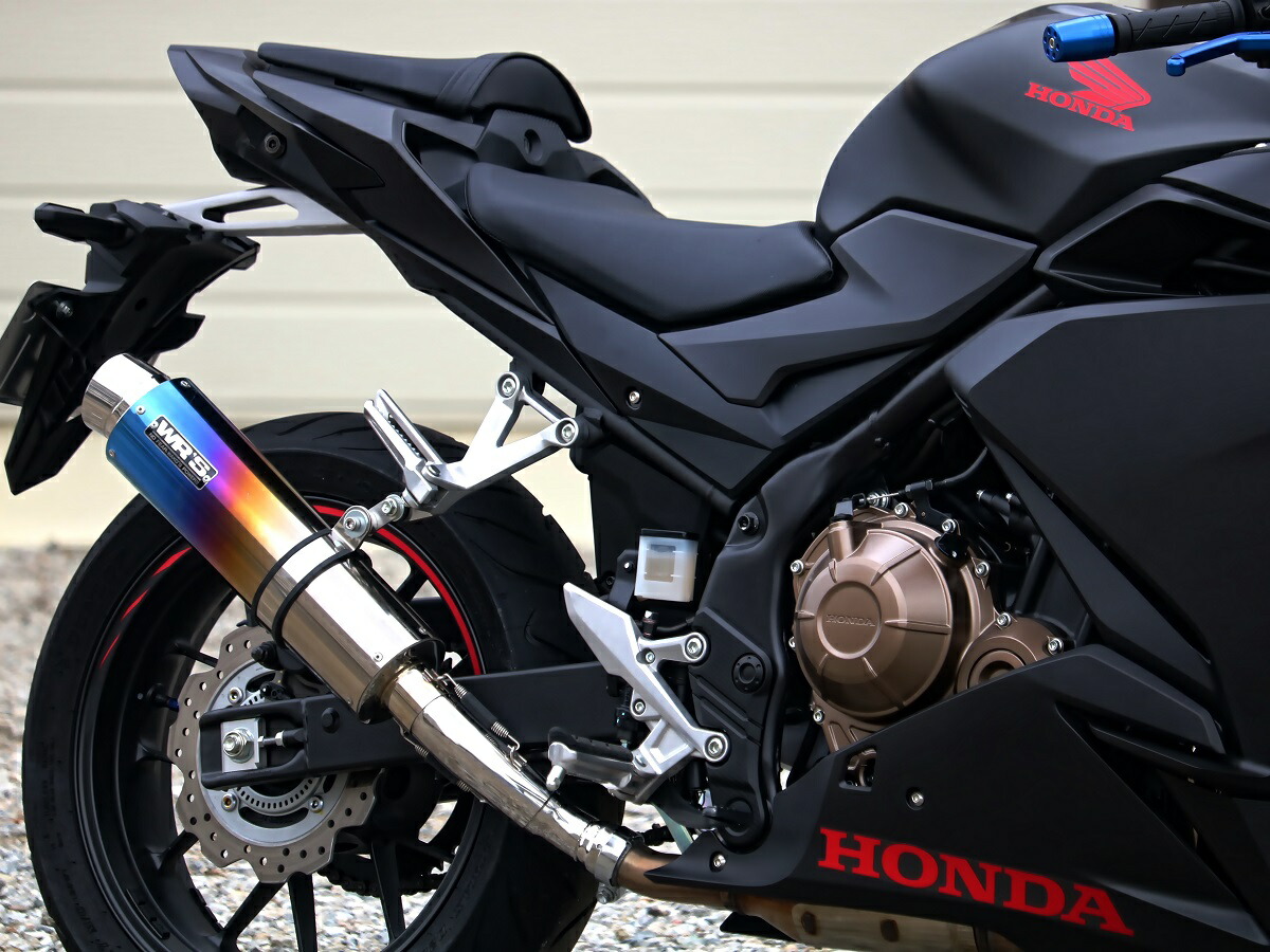 楽天市場】CBR400R（2BL-NC56） ラウンドタイプスリップオンマフラー