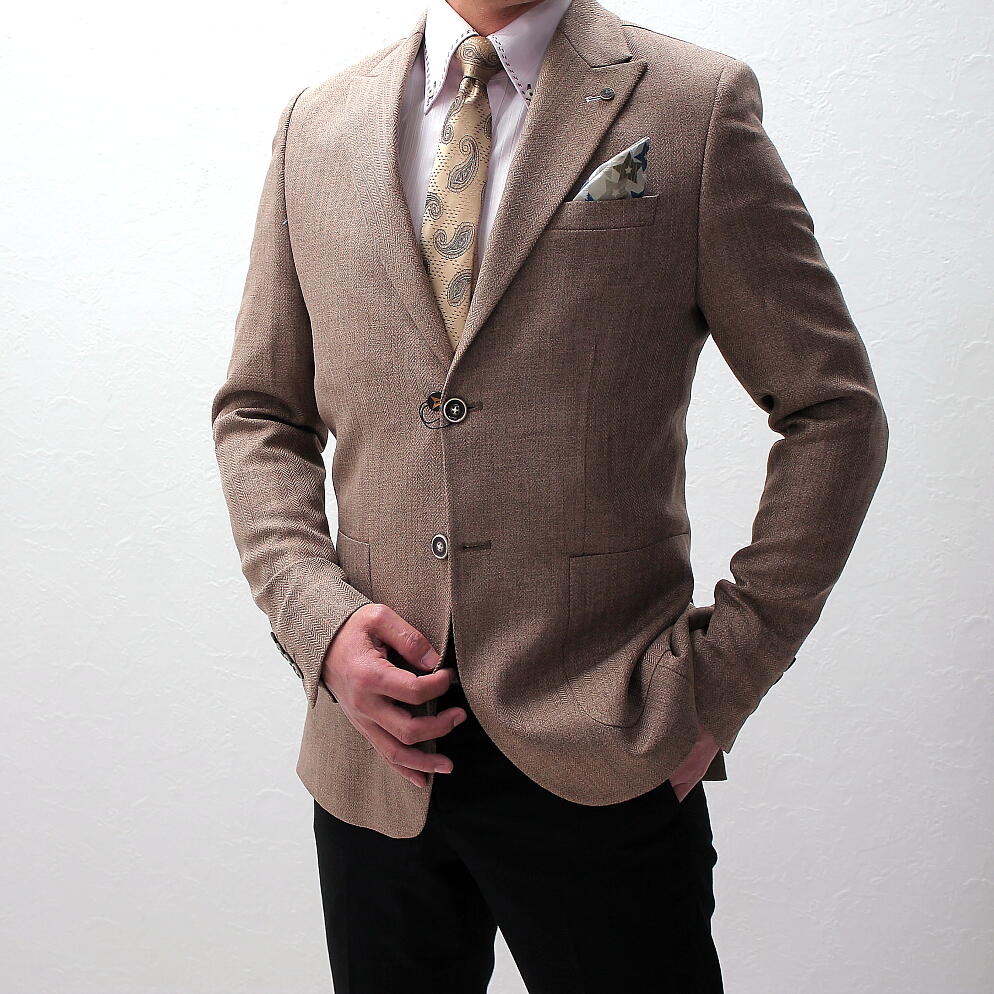 楽天市場】テーラードジャケット ブレザー 秋冬 ツイード調