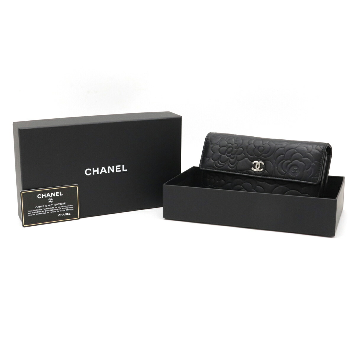楽天市場】【財布】CHANEL シャネル カメリア モチーフ カメリア