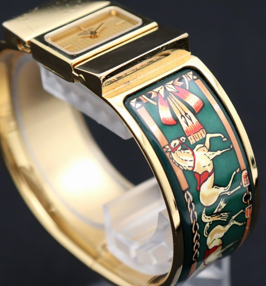 楽天市場】【ウォッチ】HERMES エルメス ロケ 七宝焼き レディース