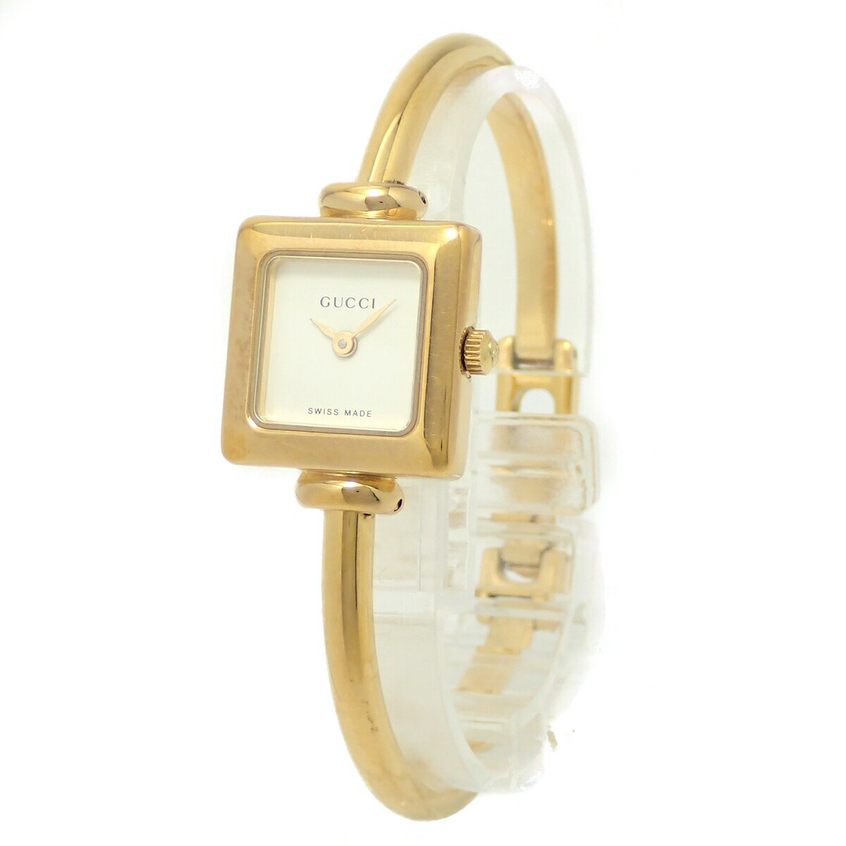 楽天市場】【ウォッチ】 GUCCI グッチ バングル ウォッチ ホワイト文字