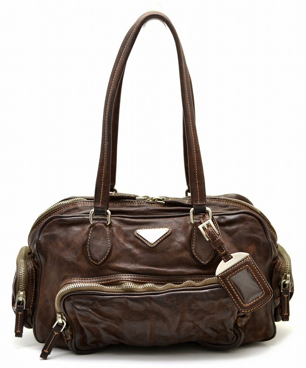 楽天市場】【バッグ】PRADA プラダ ハンドバッグ 肩掛け ショルダー