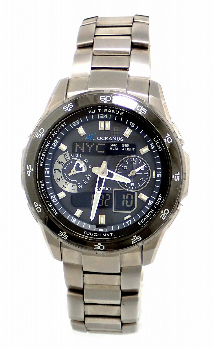 楽天市場】【ウォッチ】CASIO カシオ OCEANUS オシアナス デイト