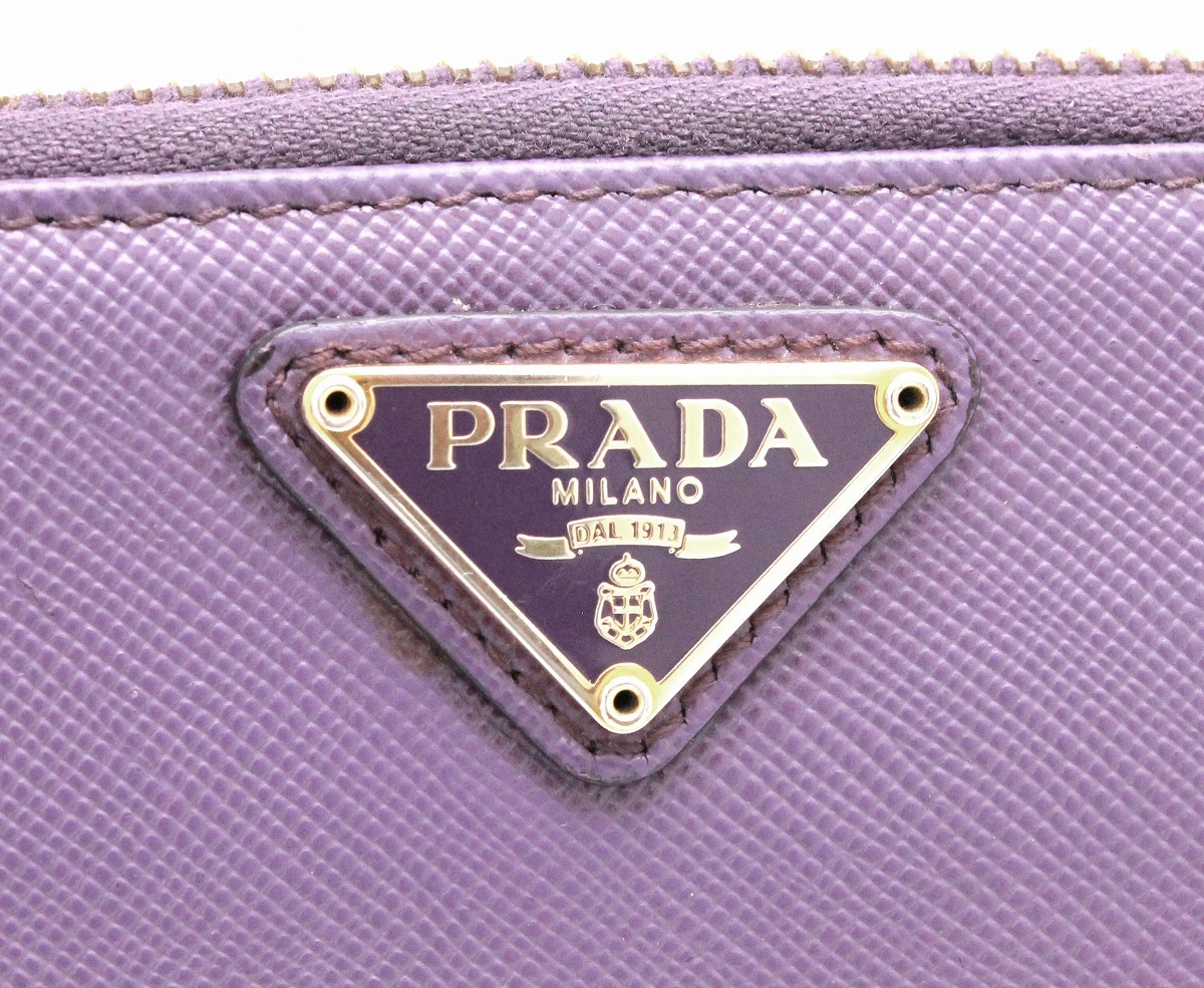 楽天市場】【財布】PRADA プラダ ラウンドファスナー長財布