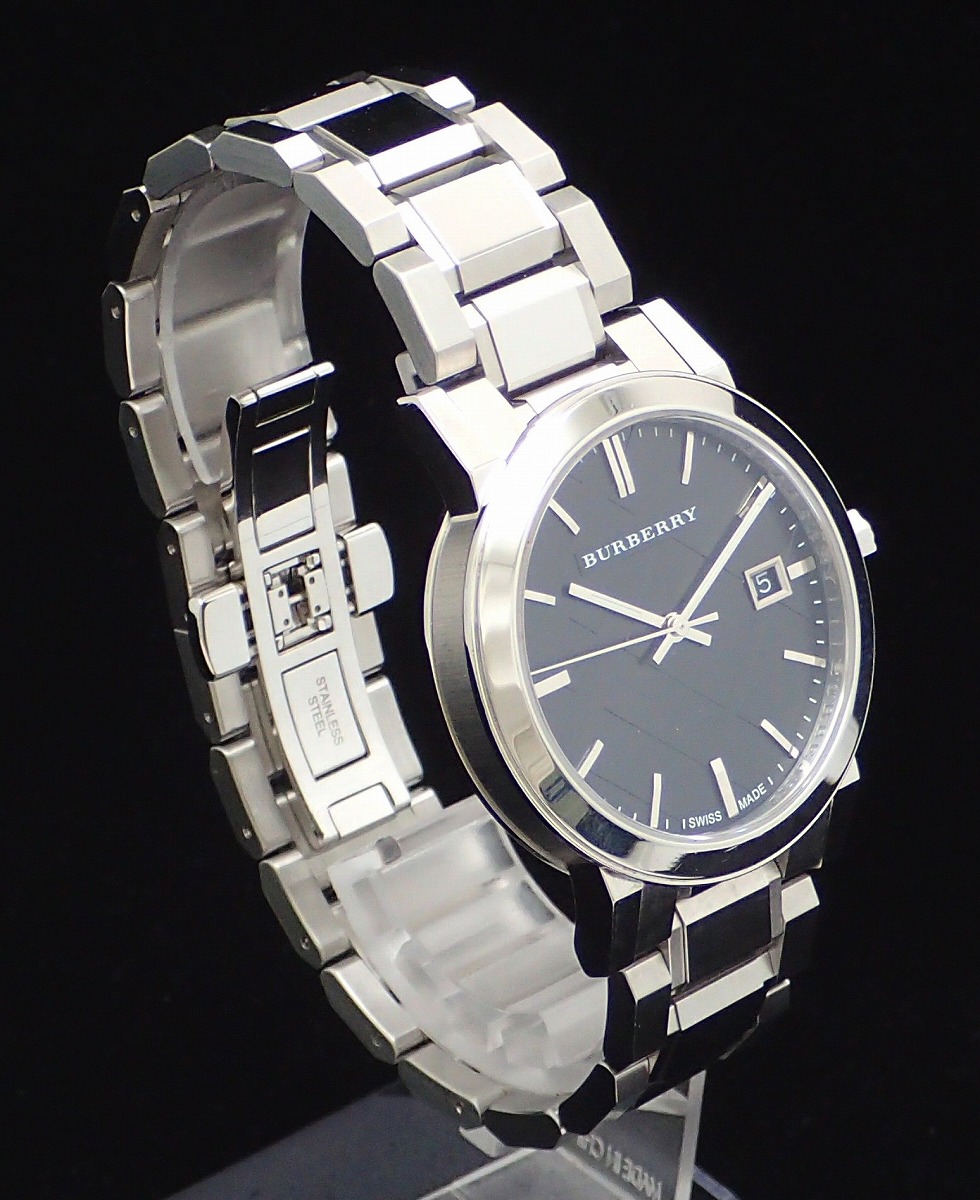 楽天市場】【ウォッチ】BURBERRY バーバリー シティ ブラックチェック